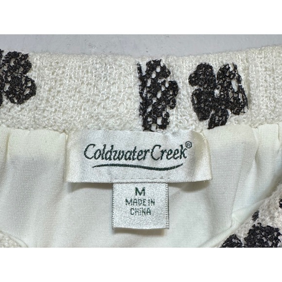 Coldwater Creek Coquette Ruffle Midi Skirt Womens‎ Size M Fairycore Cottagecore - Picture 8 of 8